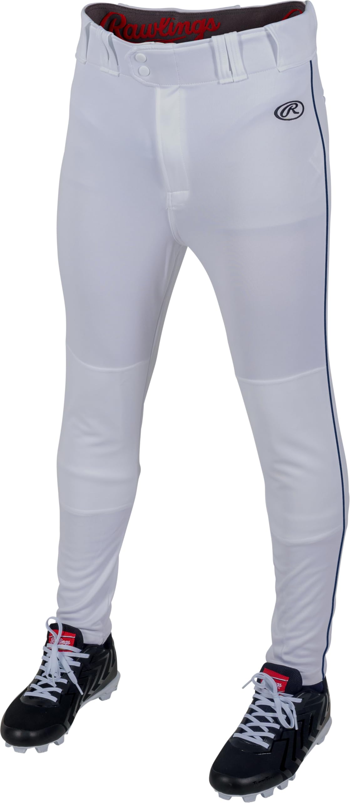 Rawlings | Boy’s Launch Series Baseball Pants | Pro Taper Fit | Youth Sizes | Piped | Multiple Colors
