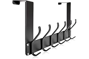 Over the Door Hanger: Declutter Your Space with No Assembly Required