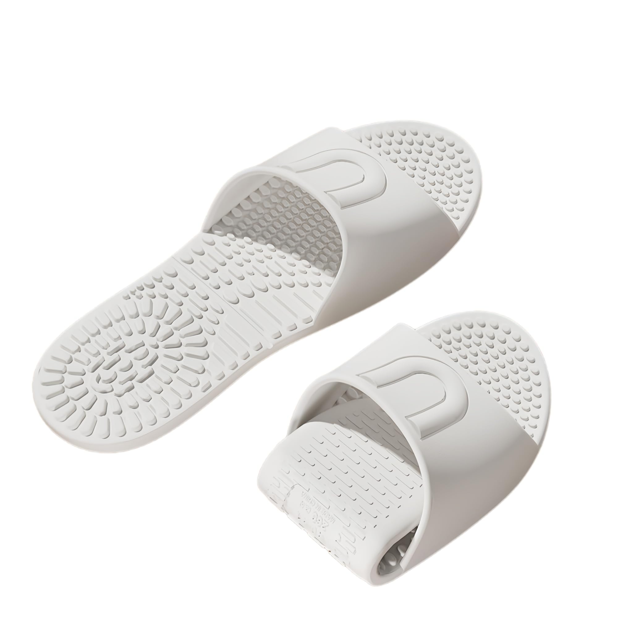 Shower Slippers Foldable Travel Slides For Men Women Unisex Hotel Beach Swimming Trip Quick Dry Non-Slip Lightweight EVA Sandals Indoor Outdoor — view 11