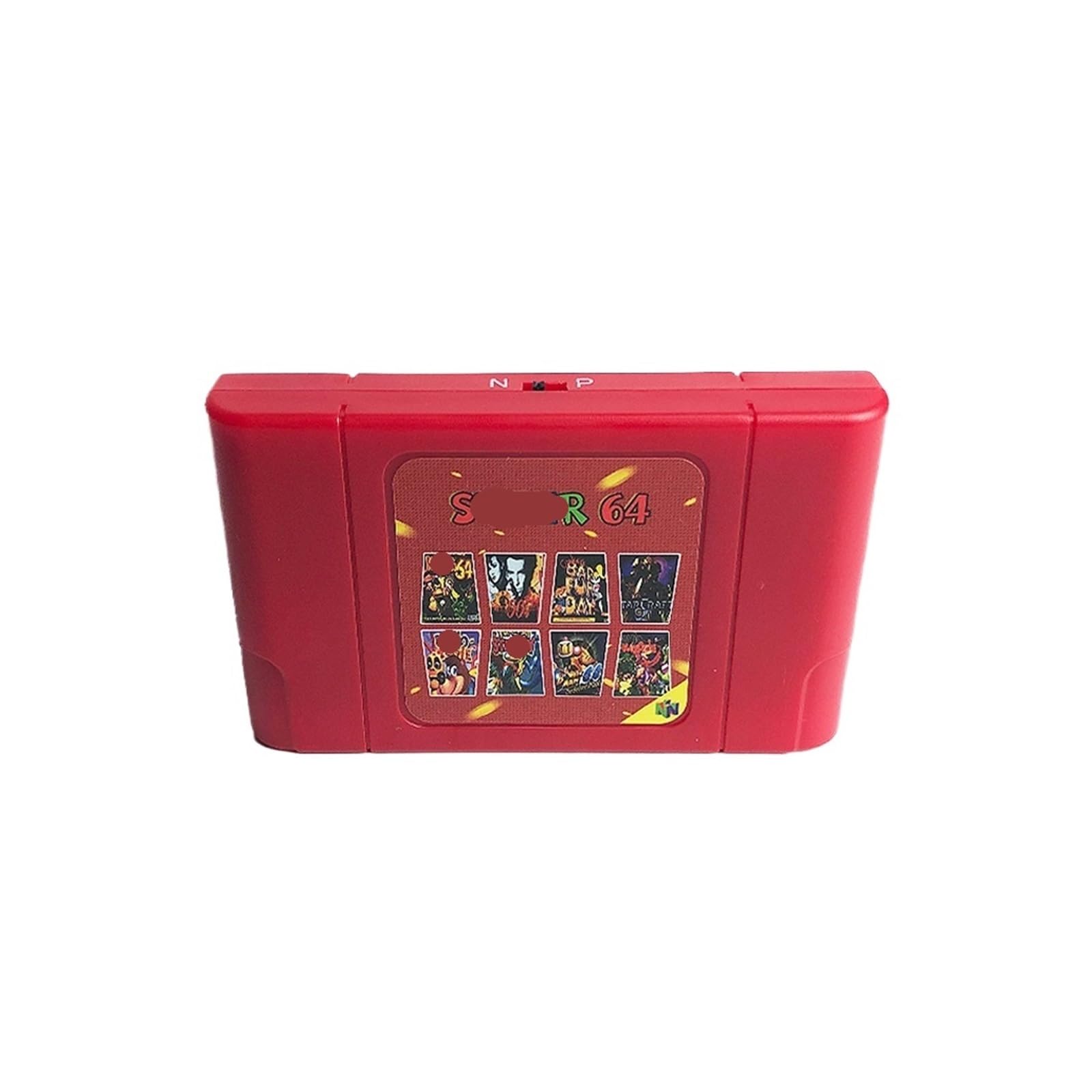 Retro-Spielkarte 340 In 1 Spiel N64-Patrone for N64-Videospielkonsole, Region Kostenlos Mit 16G-Karte