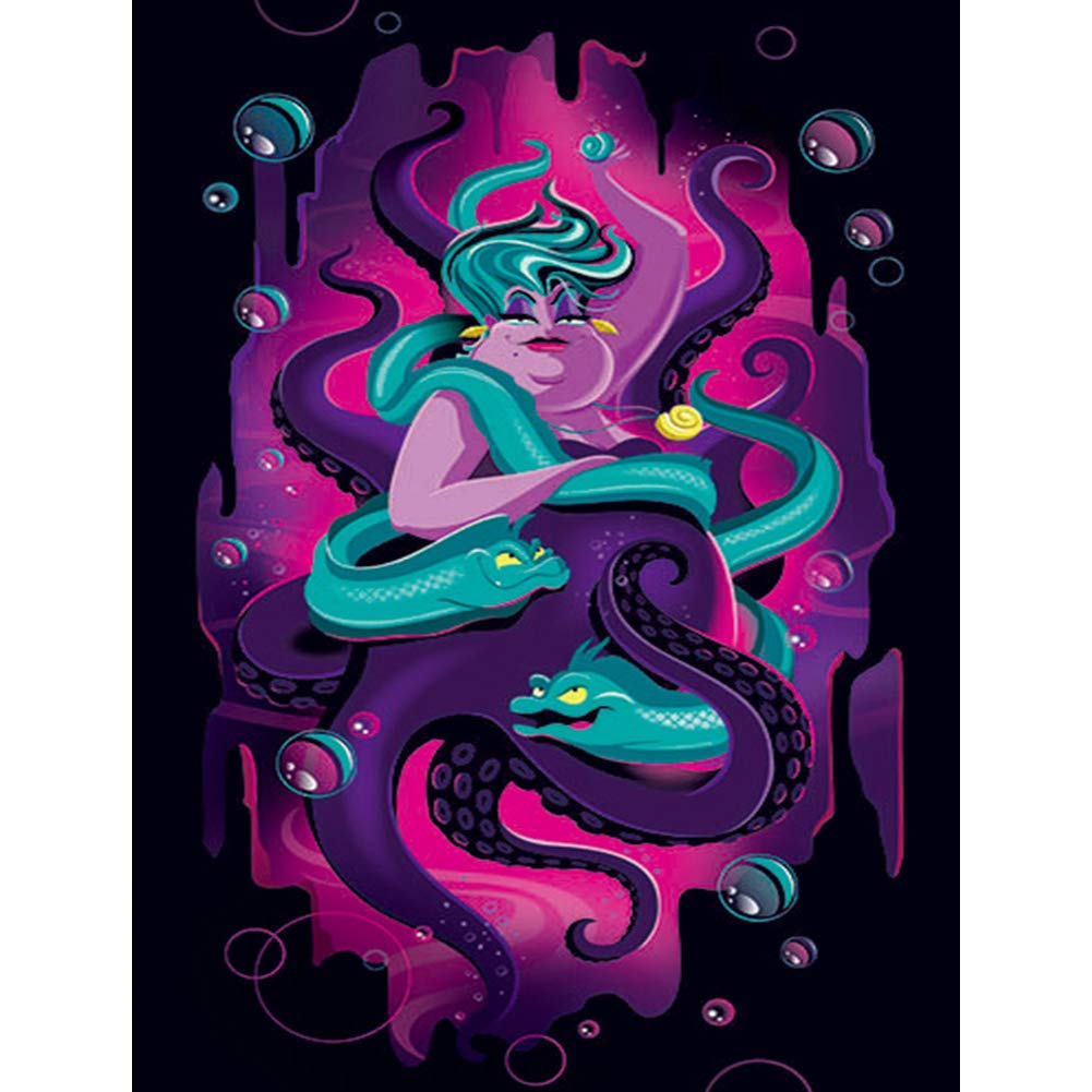 5D Diamond Painting Full Kit,Wizard 5D DIY Diamond Painting Kits for Adults Full Drill Painting Rhinestone Embroidery Pictures Cross Stitch Arts Crafts for Home Wall Decor,16"X12"