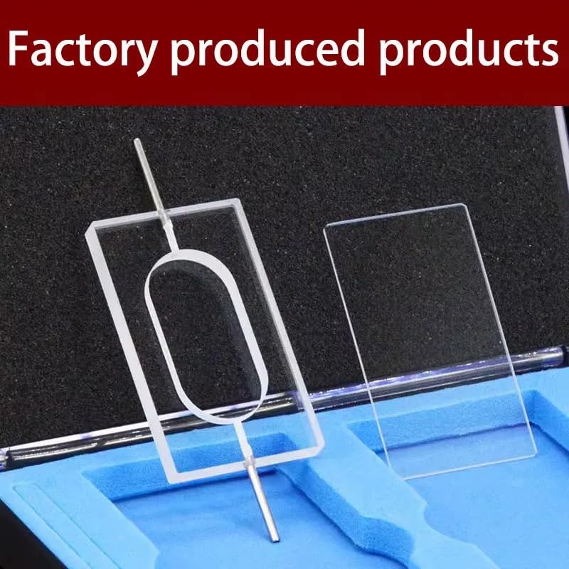 5mm Split Quartz Cuvette Counting Cell Counter - U-V Transparent Two-Way Light Test Tube for Flow Colorimetric Dish Bonding Process