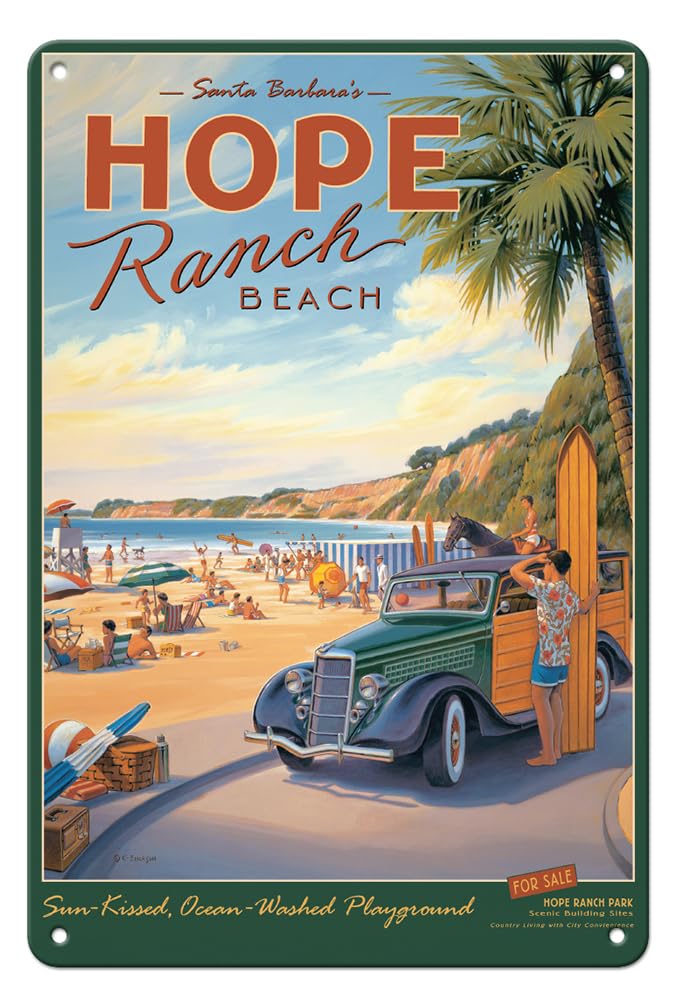 Amazon.com: Pacifica Island Art Santa Barbara's Hope Ranch Beach