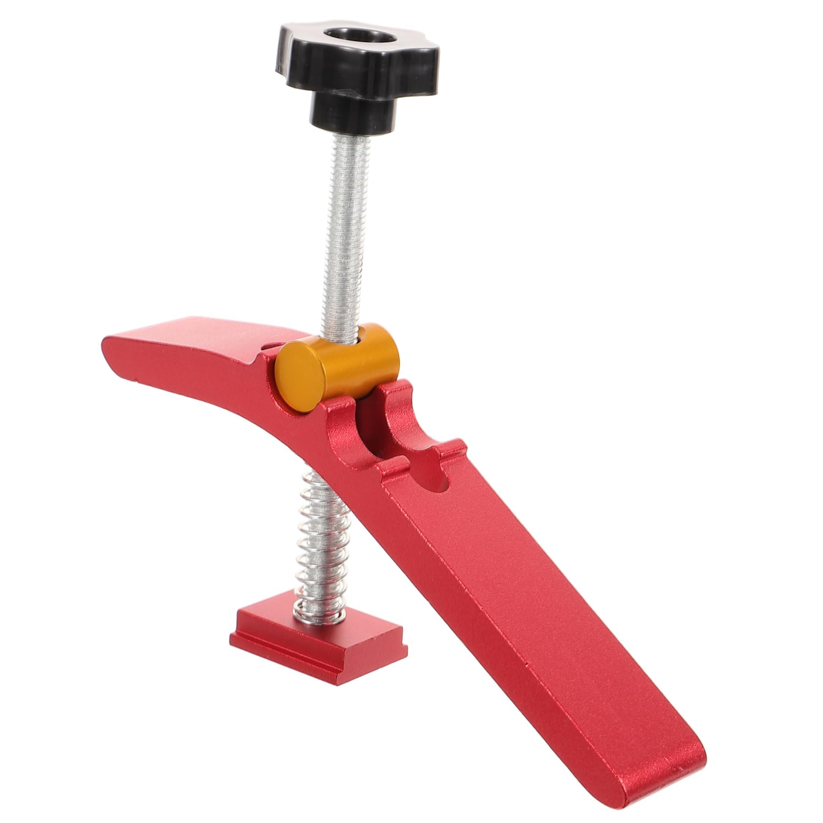 KONTONTY Chute Stopper Hold down Clamp Toggle Clamp Hold down Toggle Clip Woodworking Latch Woodworking T-track Clip T Slot Clamp Clamps for Woodworking T-tracks Router Clamp Aluminum Alloy