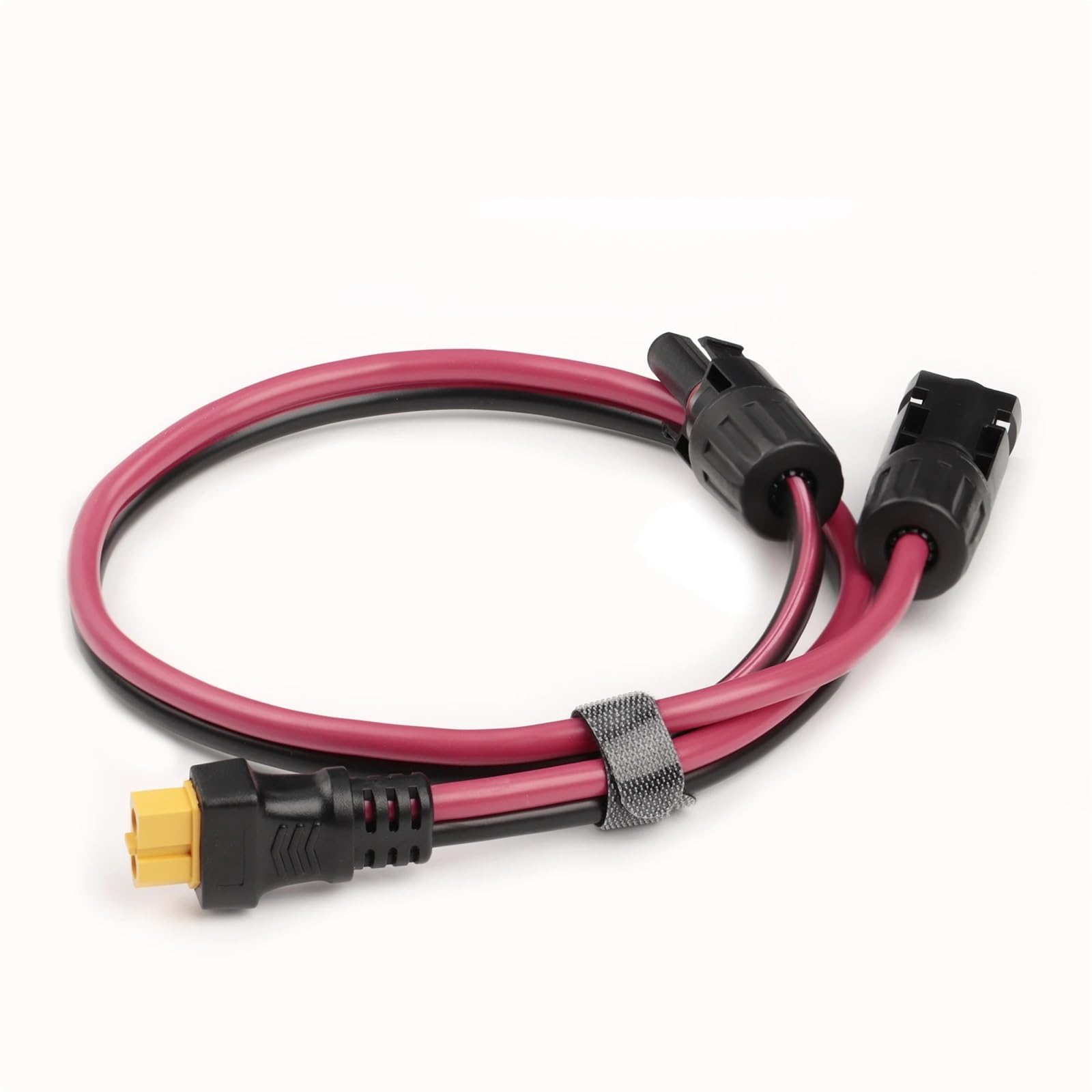 XT60 złącze żeńskie do panelu słonecznego, kabel zasilający 12AWG, kabel do ładowania ogniw fotowoltaicznych, akcesoria do układu słonecznego (kabel 2 m)