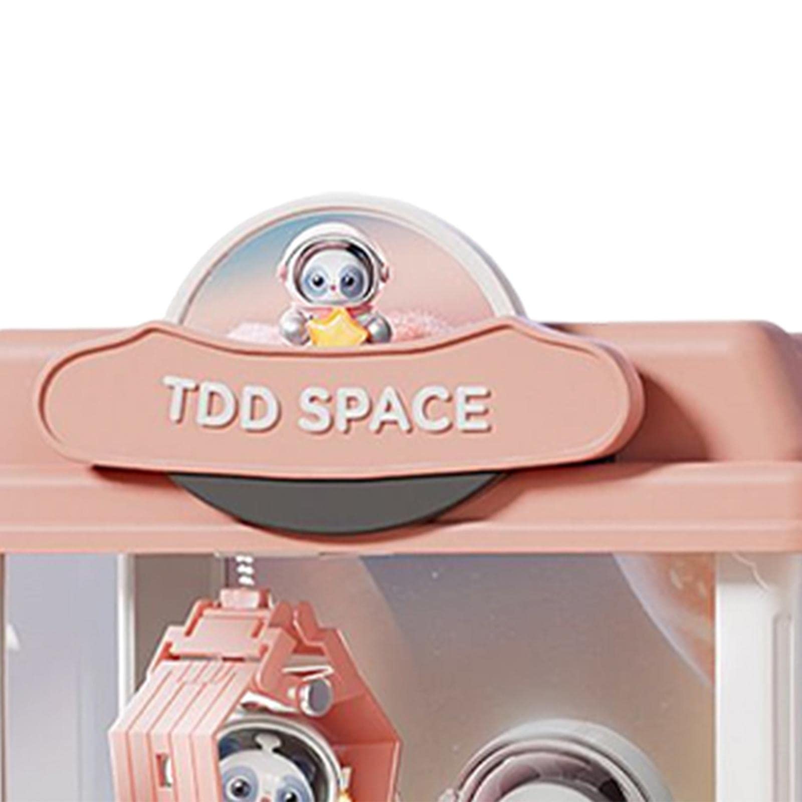 Mini Elektronische Greifautomat Puppen Automat Lernmaschine Interaktives Greifspielzeug Fördert Raumvorstellung für Haushalt Kindergeburtstag Freizeit, Rosa 74St