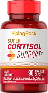 Piping Rock Cortisol Manager Supplement | 90 Capsules | Support for Women and Men | Non-GMO, Gluten Free