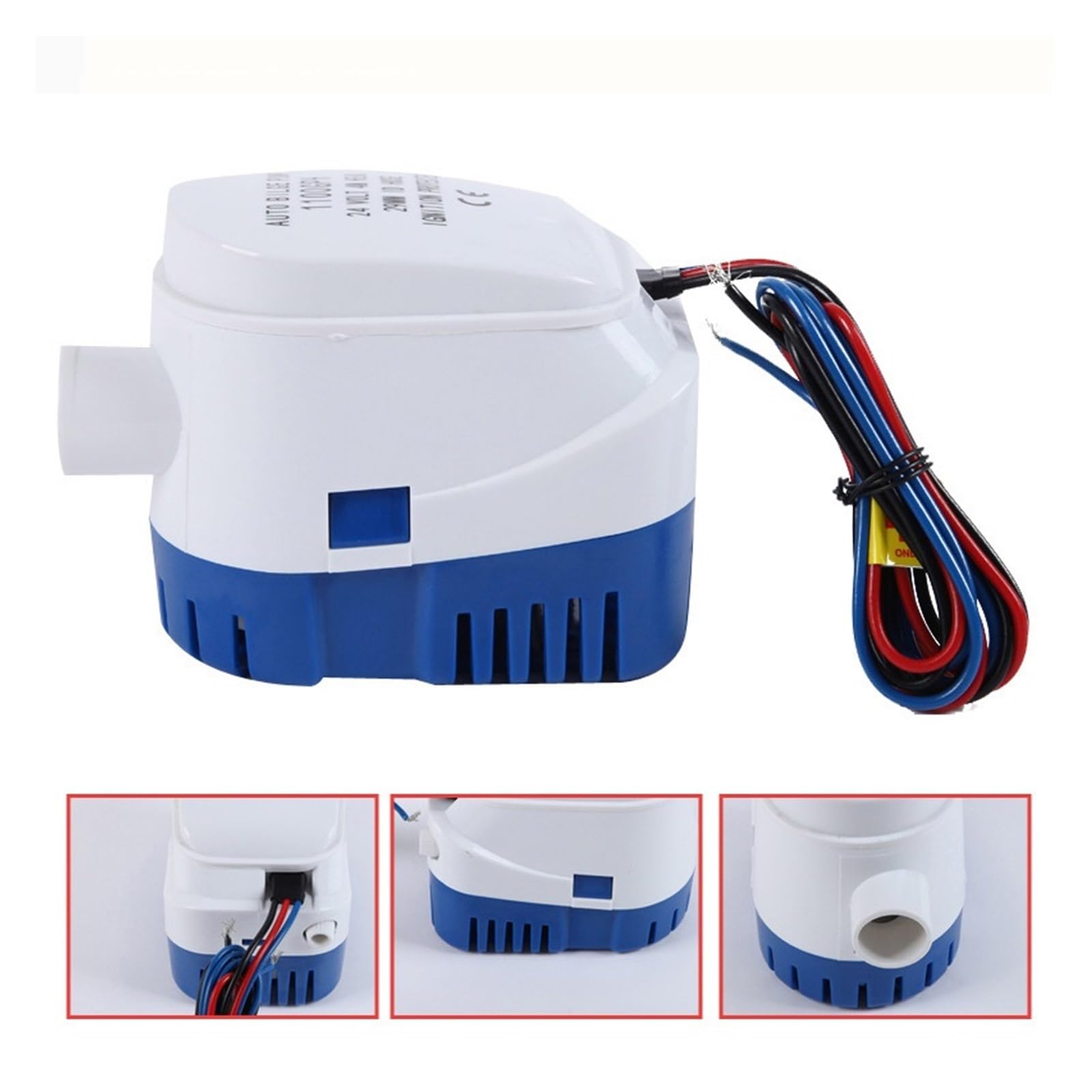 Pompa di sentina 1pc 12V 1100GPH Acqua for barche automatica