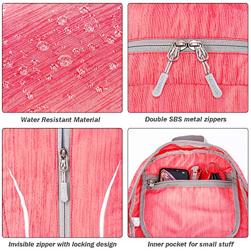 ZOMAKE Zaino Pieghevole Leggero 25L-Piccolo Zaini