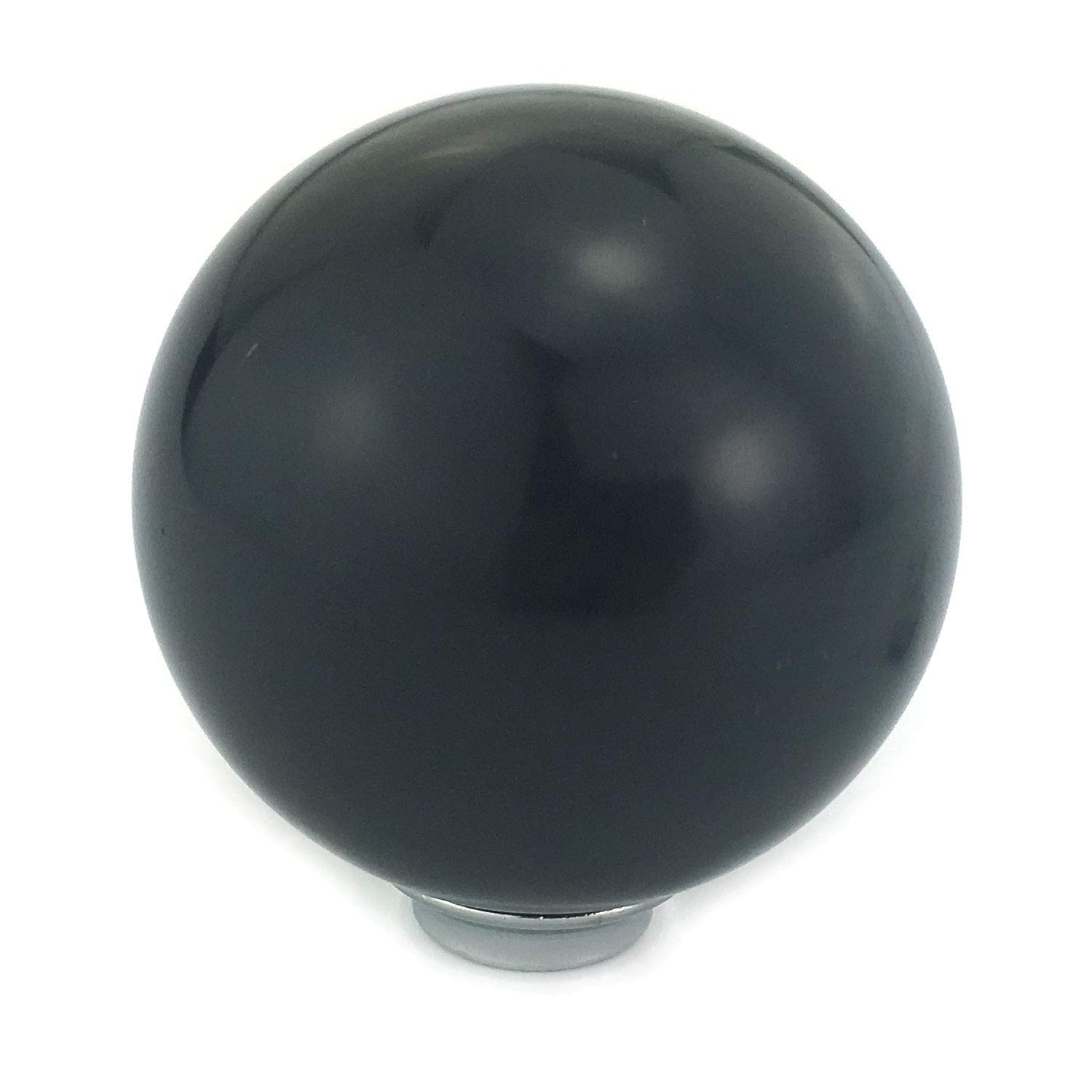 Billiard Shift Stick Knob, Black Solid Ball Style MT Car Gear Shifter Handle Fit Most Manual Automatic Transmissions