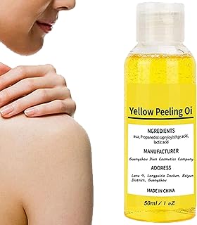 peeling amarelo tailandês,Óleo Peeling Amarelo Extra Forte - peeling amarelo tailandês, com ácido hialurônico, óleo peeling forte extra forte, solução peeling para
