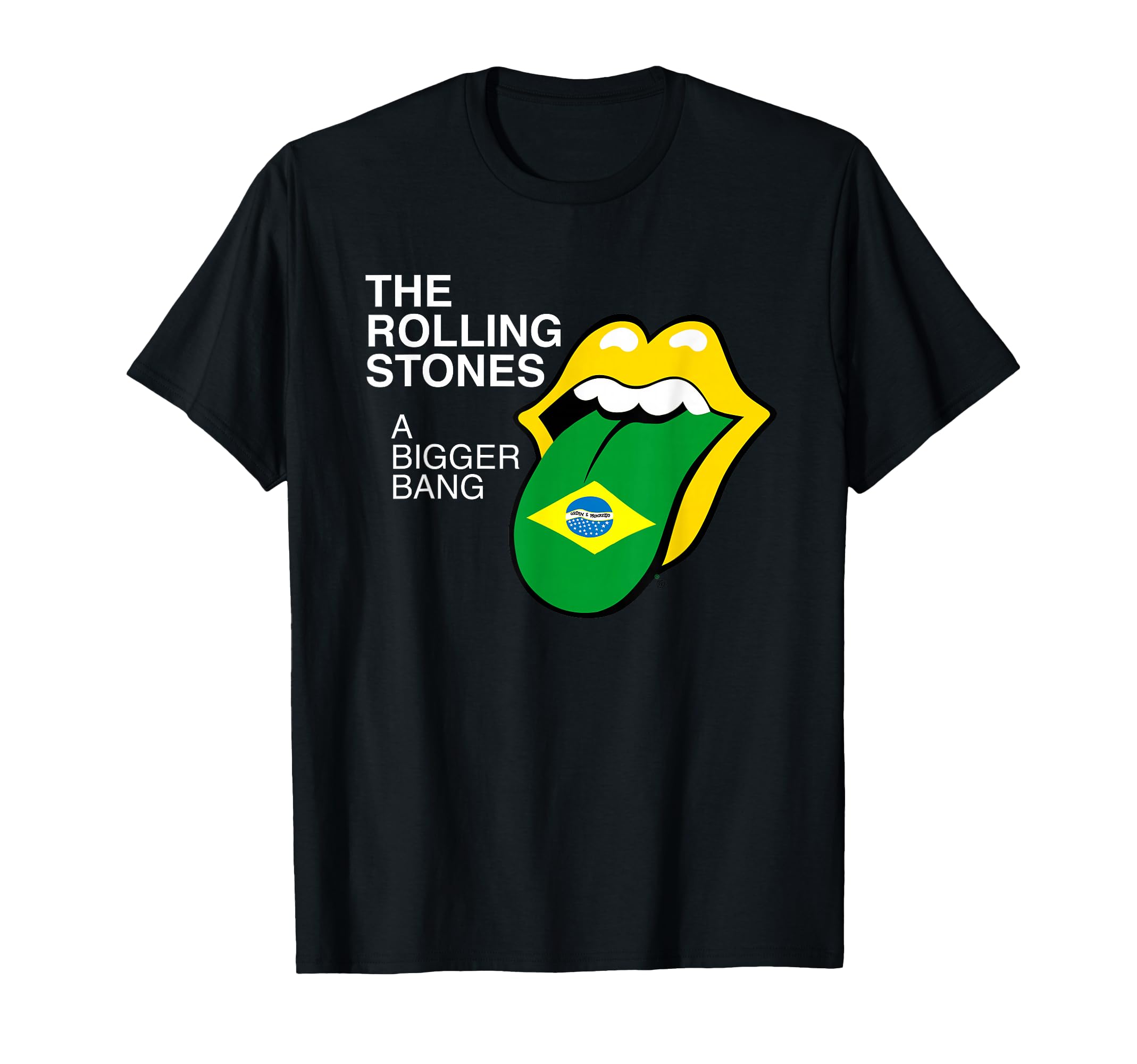 Amazon | 公式 Rolling Stones A Bigger Bang ブラック Tシャツ | T 