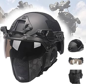 Amazon.co.jp: SeeboJK フリップアップ ゴーグルとスチール メッシュ