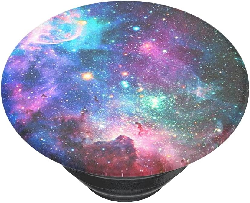 PopSockets PopTop (Top only. Base Sold Separately) Swappable Top for PopSockets Phone Grip Base - Blue Nebula