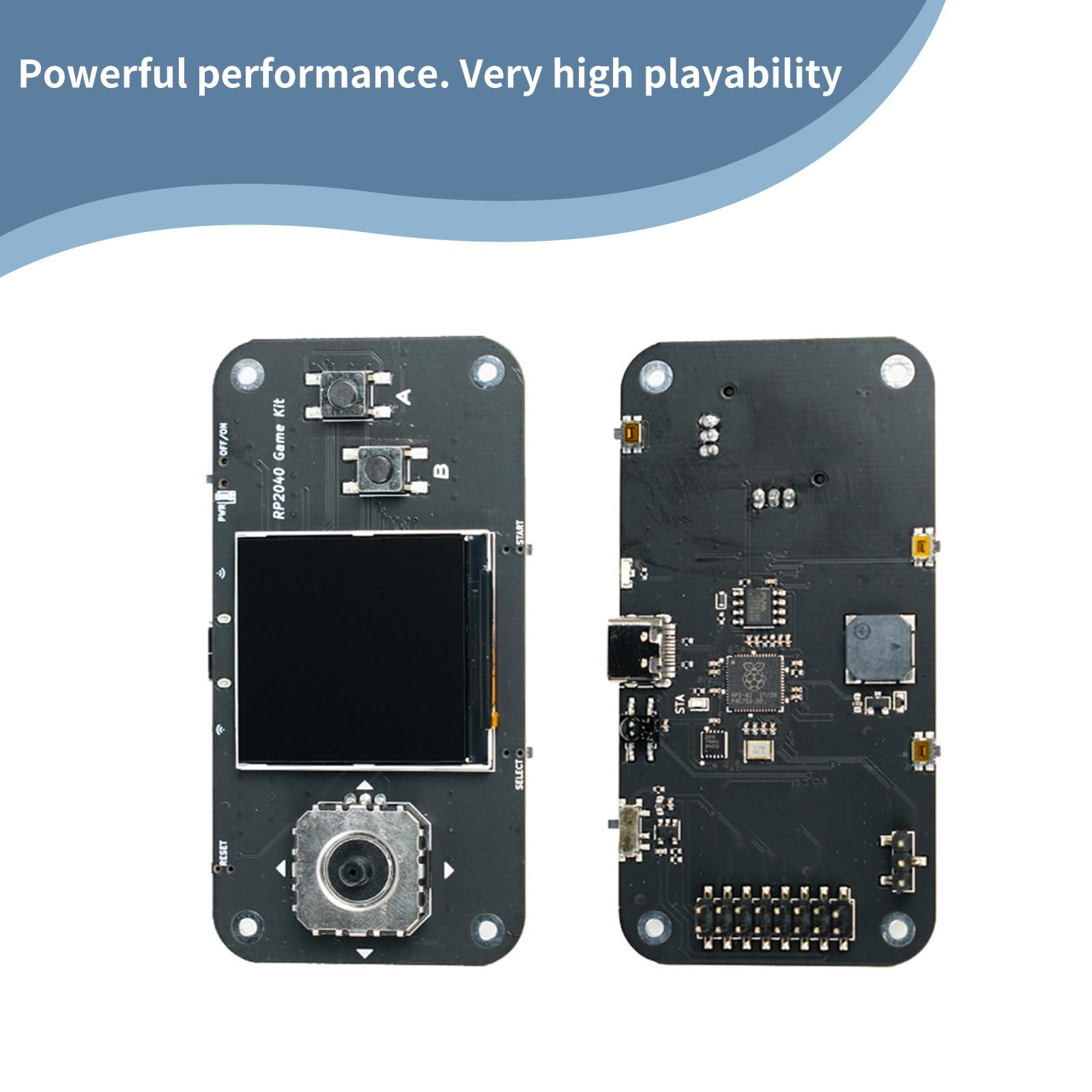 1. Scheda per console di gioco con display da 54 pollici per 2040 con USB C e possibilità di espansione, piattaforma di apprendimento multifunzionale