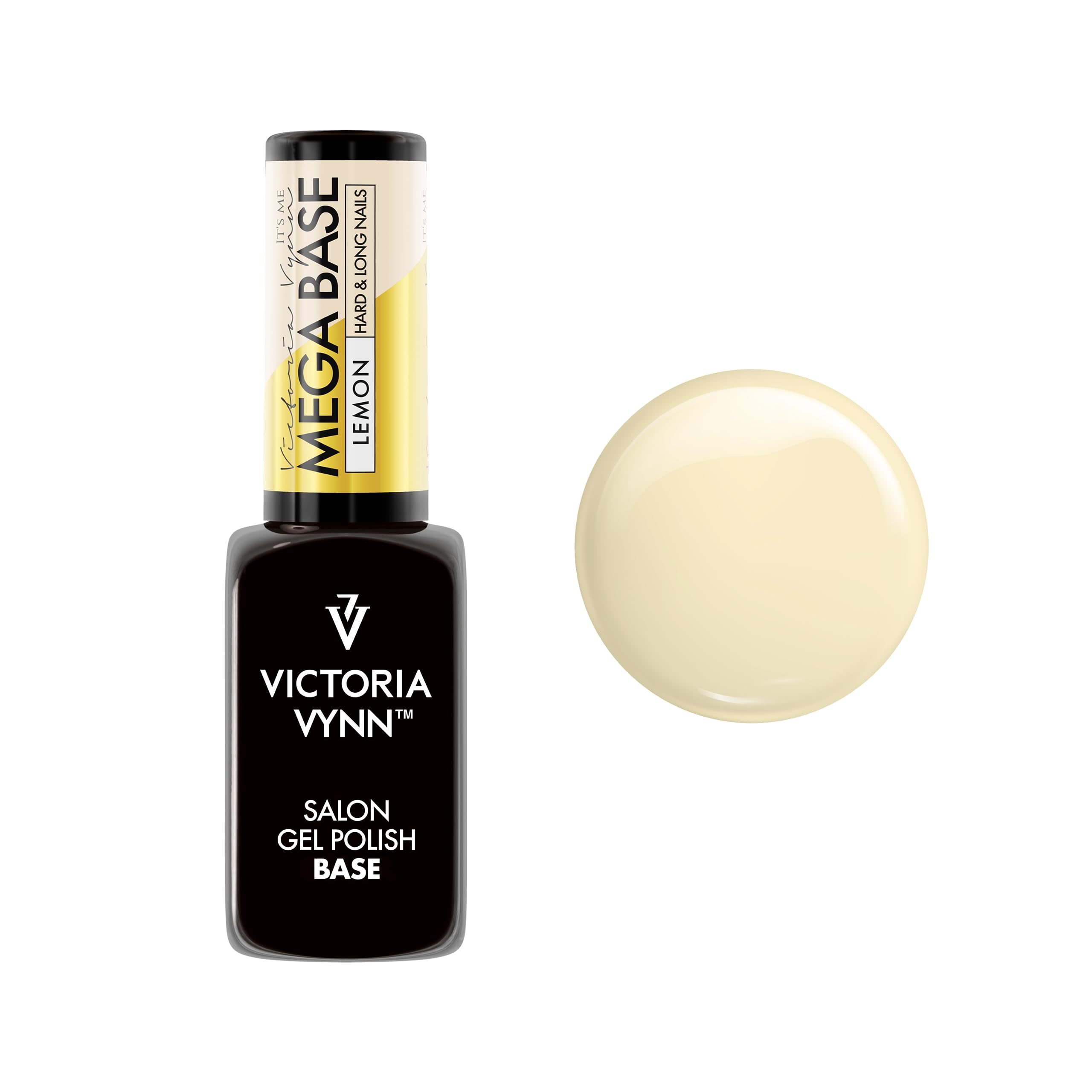 Victoria Vynn Mega Base LEMON Hard & Long Nails UV Led Hybrid Gel Polish 8ml