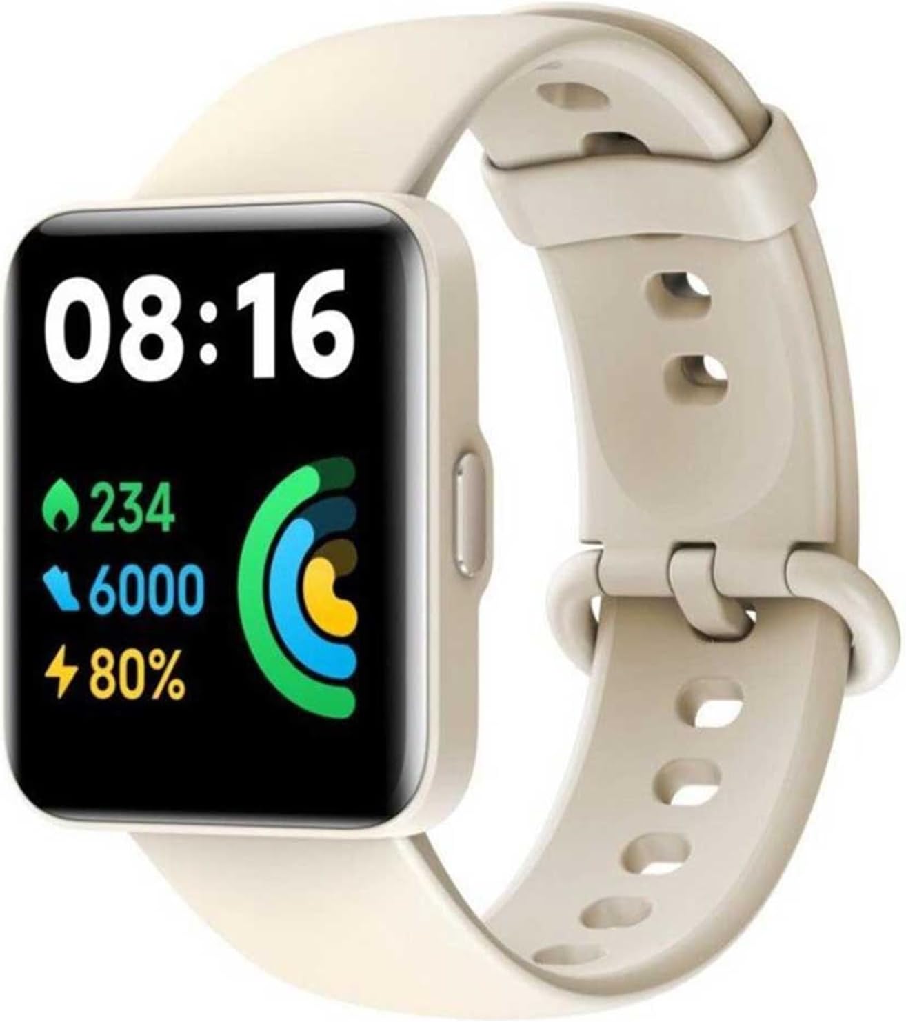 Redmi Smart Watch 2 Lite by Xiaomi - 1.55’’ Touch Screen, 5ATM Water Resistant, 10 Days Battery, GPS, 100+ Sports Mode, Steps, Sleep, Heart Rate Monitor, Fitness Activity Tracker [Official UK]