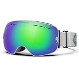 TOREGE Ski Goggles&comma; Snow Goggles with Anti-fog Spherical Lens&comma; OTG Snowboard Goggles for Men Women