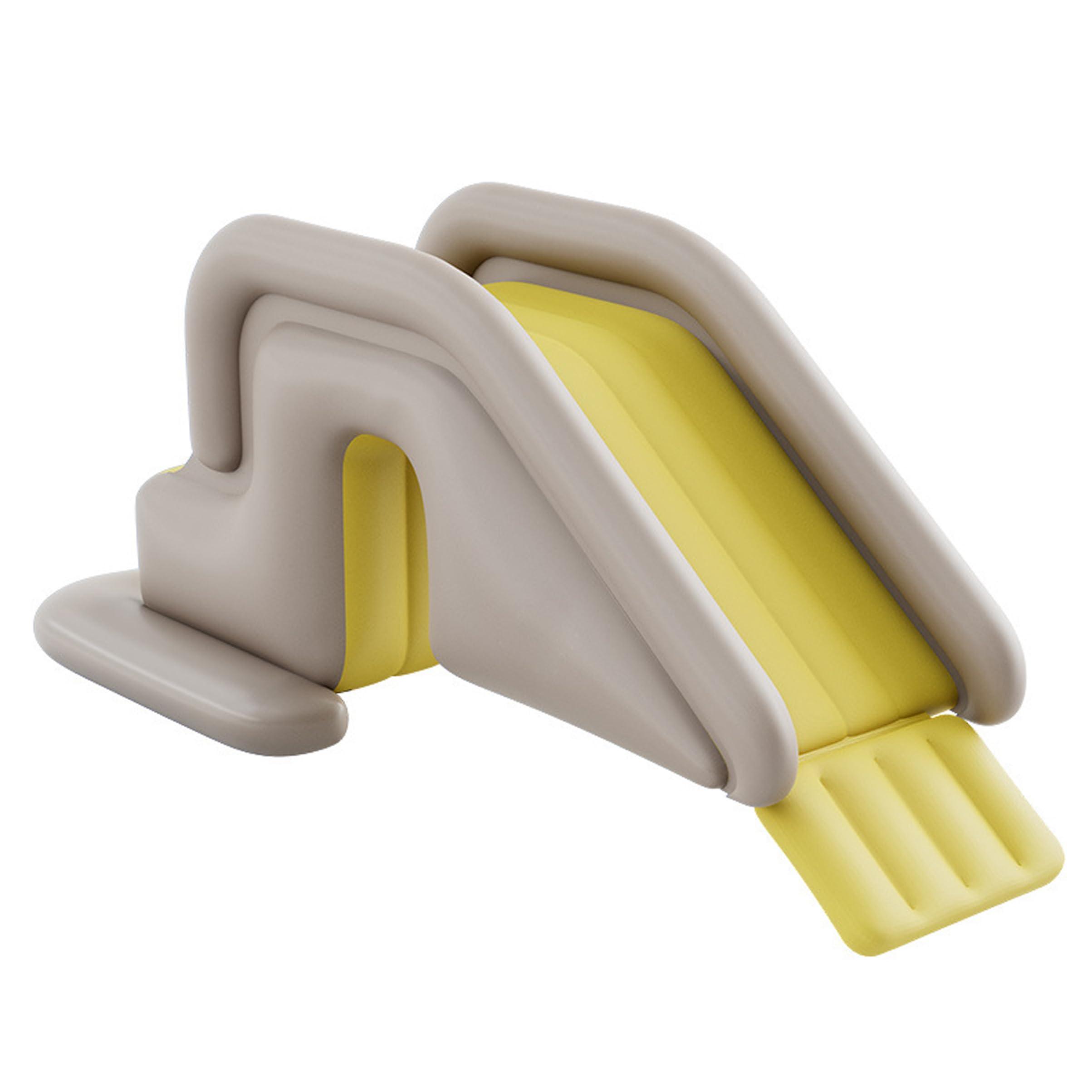 Toboggan de Piscine Gonflable, Toboggan de Piscine avec Large Base remplissable d'eau – Installation et Rangement faciles en PVC intérieur/extérieur pour Enfants et Adultes (Kaki, avec Pompe à Pied