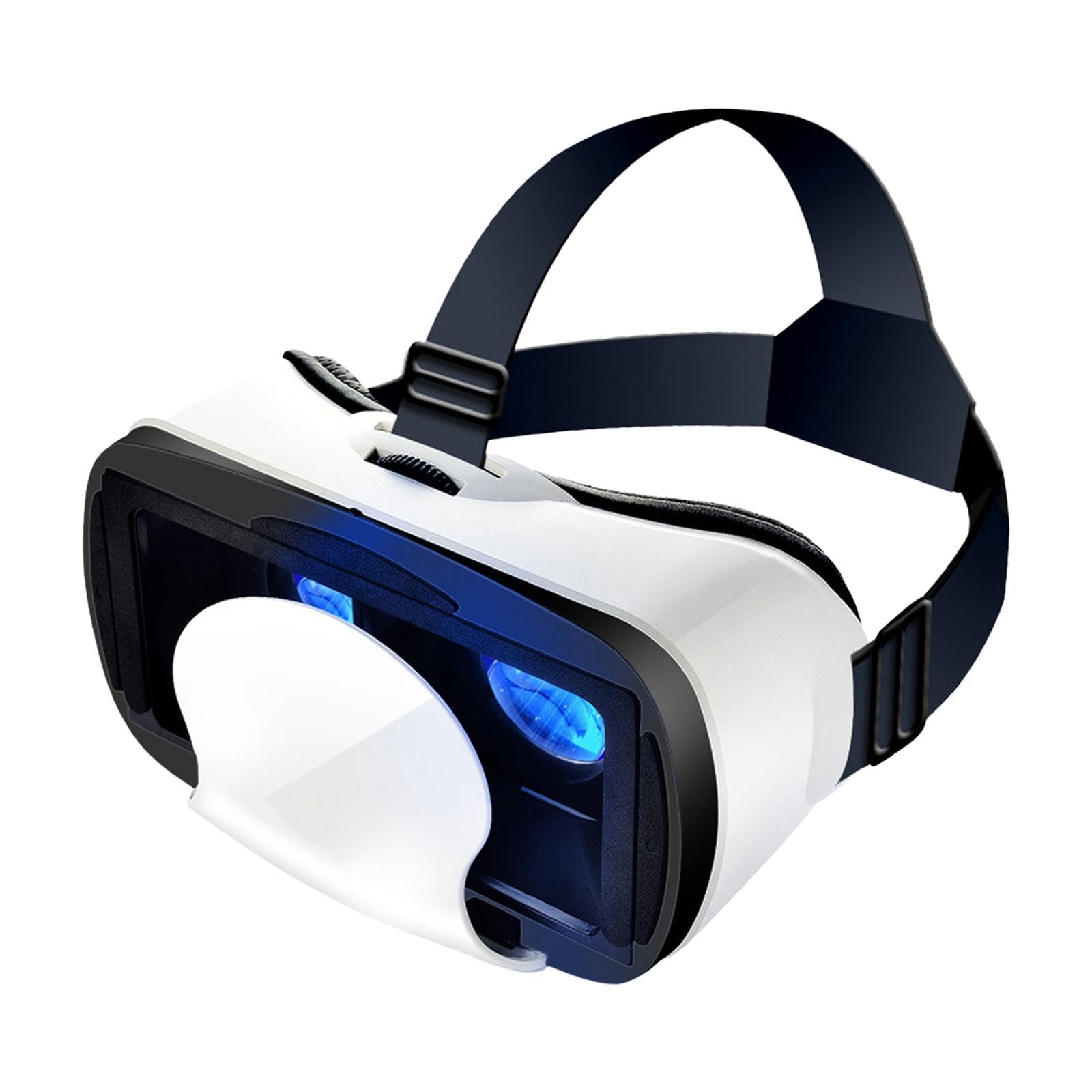 VR Headset Adjustable Blue Light Protected Universal for Mobile Games no Controller-image-29
