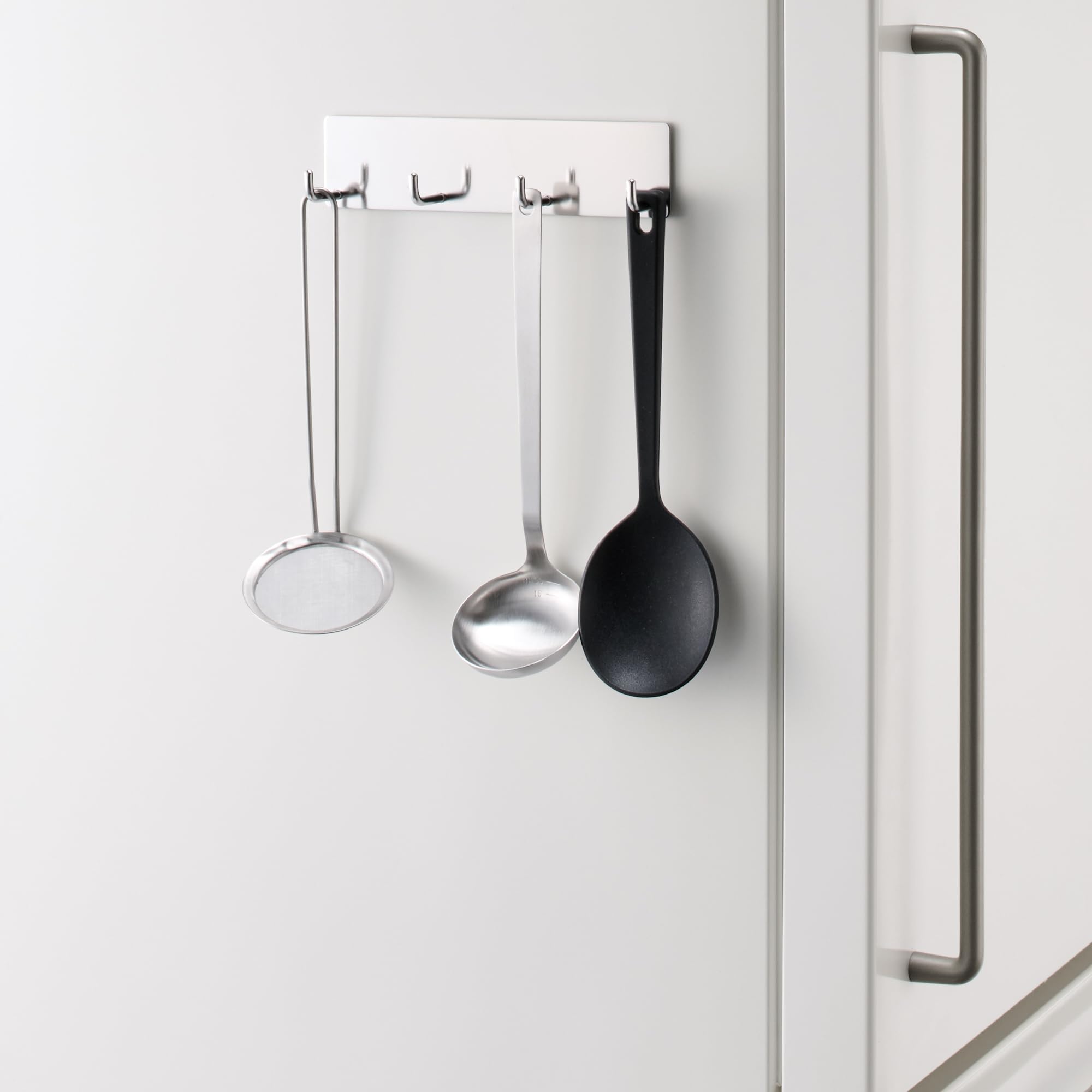 Amazon.co.jp: 無印良品 ステンレス 壁につける収納 フック 4連