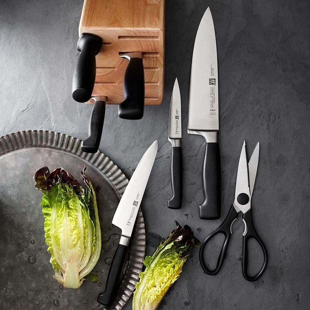Zwilling 31082-311-0 Twin Four Star Coltello da Salmone e Prosciutto, 31 cm