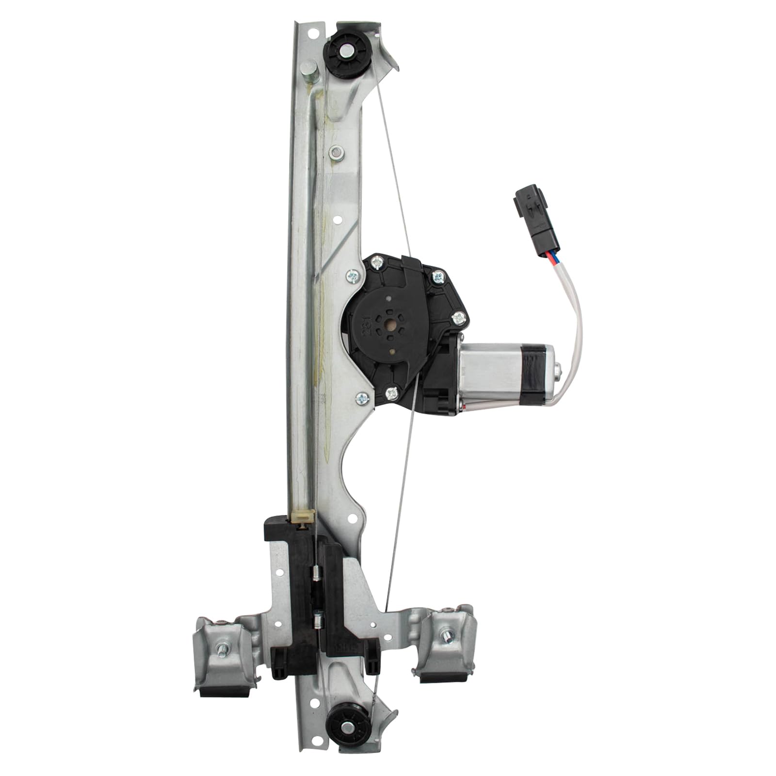 TRQ Rear Left Power Window Regulator &amp; Motor Assembly Drivers Side Compatible with 2005-2010 Jeep Grand Cherokee