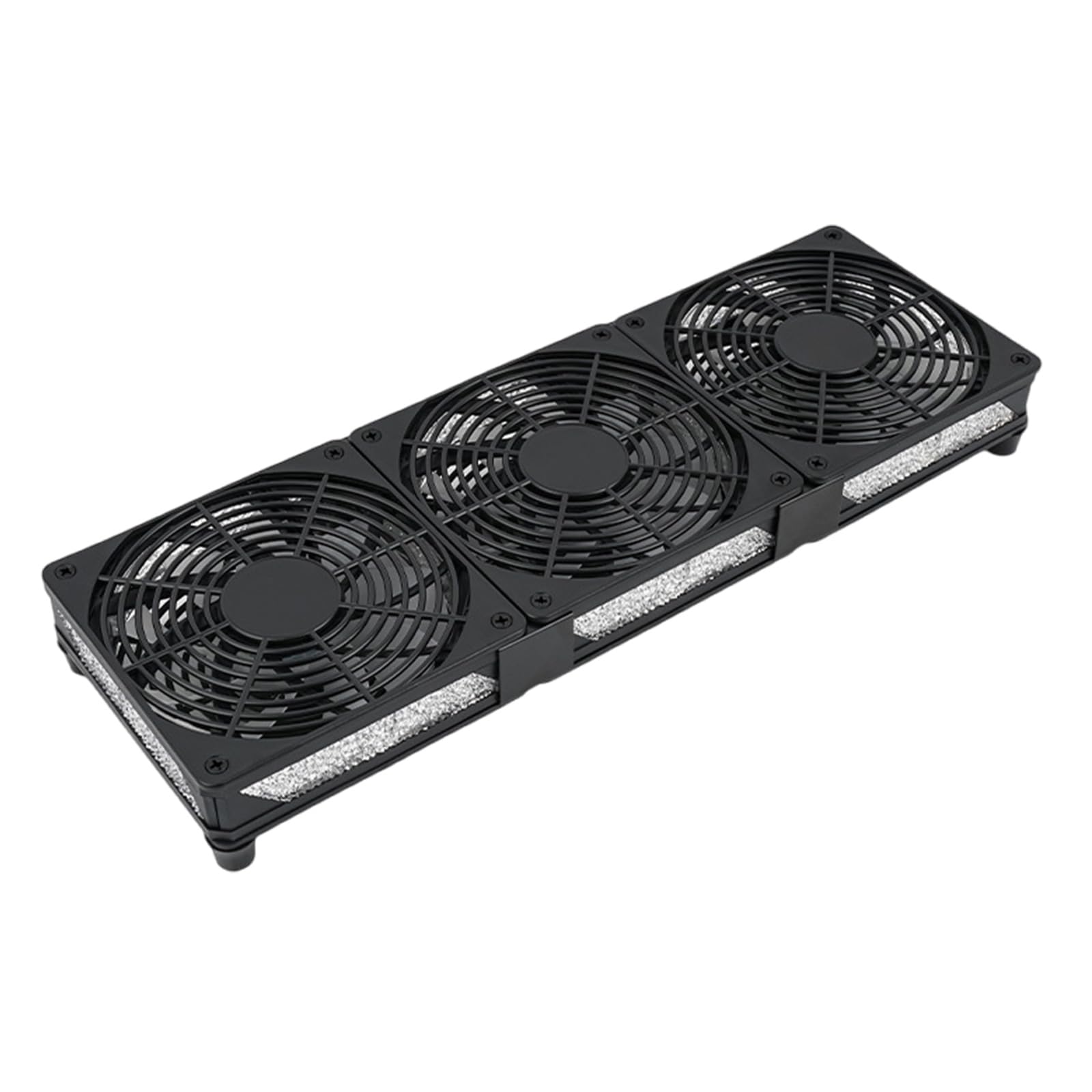 Buxuaaaa Router Cooling Fan Coolers HDTV Box Quiet 12V 120mm Fan Protective Net with LED Light for Router Modem Case Cooling