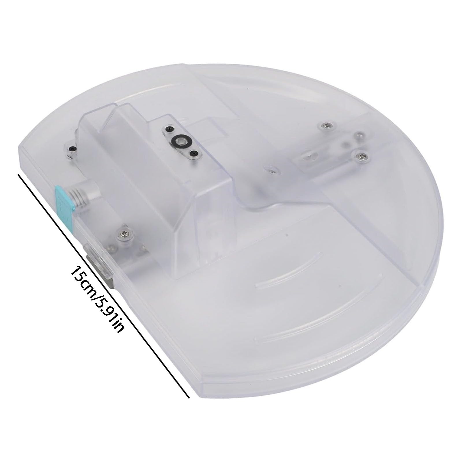 Scatola aspirapolvere robot, struttura in plastica, gestione