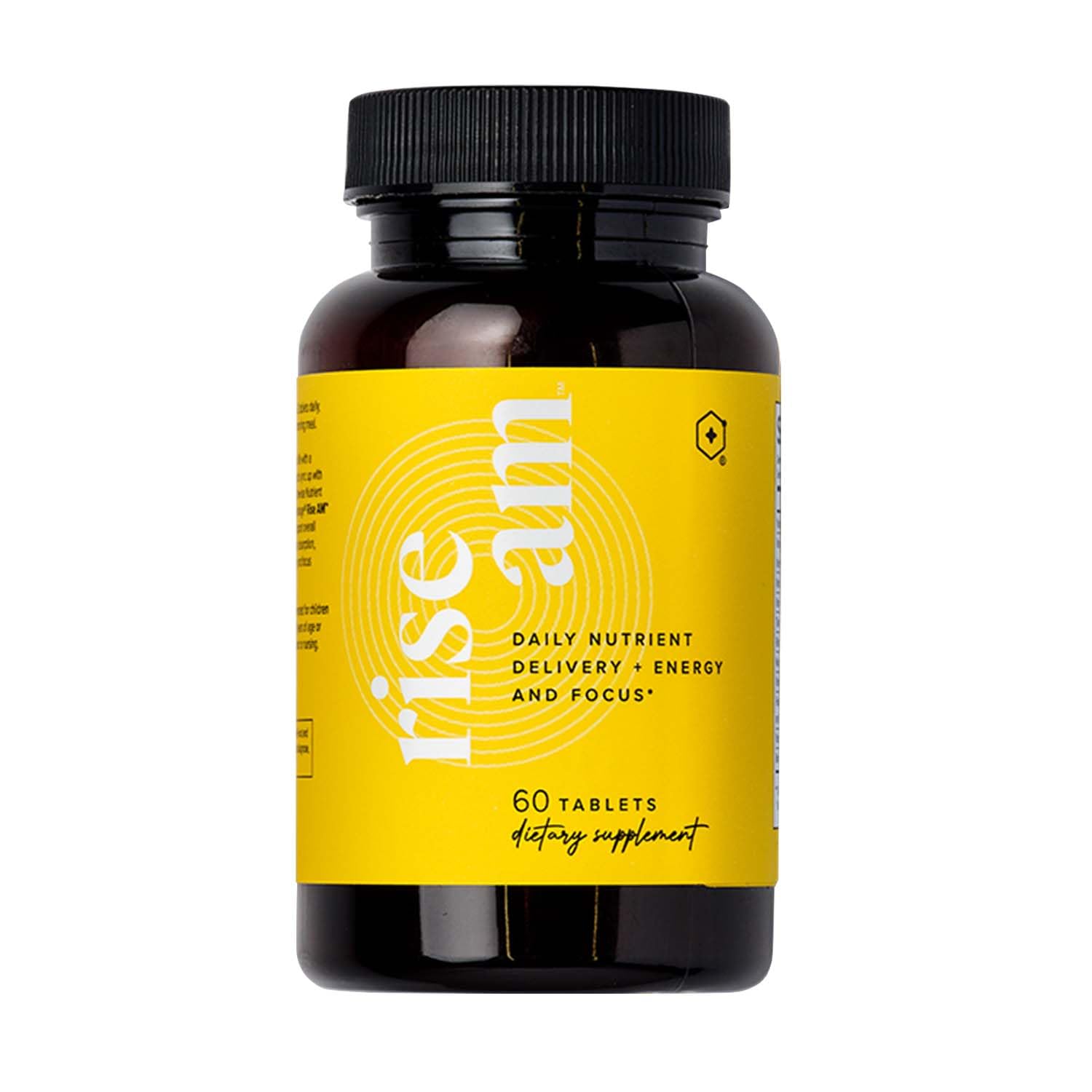 LifeVantage® Rise AM™ - Advanced Multi-Nutrient Supplement with Timewise Nutrient Delivery™ - Supports Energy, Focus, & Daily Activation - Easy-to-Swallow Vanilla-Coated Tablets - (60 Tablets)