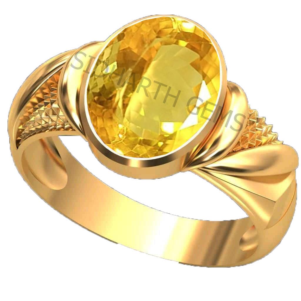 SIDHARTH GEMS 18.00 Ratti 17.00 Carat Citrine Ring Sunela Certified Natural Original Oval Cut Precious Gemstone Citrine Gold Plated Adjustable Ring Size 16-40 (B0CD28GTJW) Amazon Price History, Amazon Price Tracker