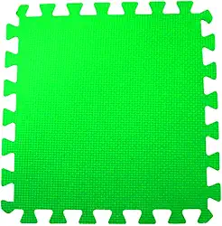 Tatame EVA 59x59cm 4 Peças Verde – Piso Modular Antiderrapante e Confortável para Exercícios e Brincadeiras | VMP