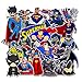 Qemsele Autocollants Stickers pour Enfants, 100 Pièces vinyles Graffiti pour Fille Garcon Super héros Stickers de fête pour Ordinateur Portable, Voitures, Moto, vélo, Skateboard(Batman)