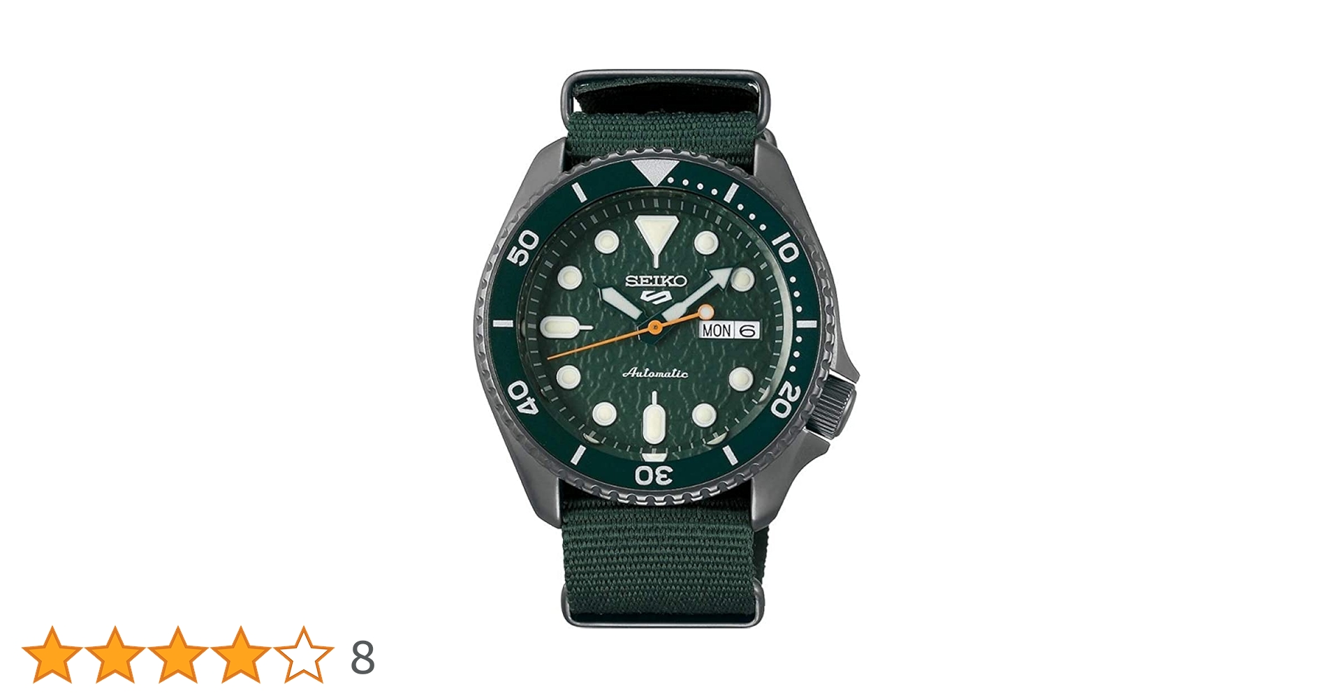 SEIKO 5 SPORTS グリーン Seiko 5 Sports SKX Mid-Size Vibrant Green Dial - Speidel