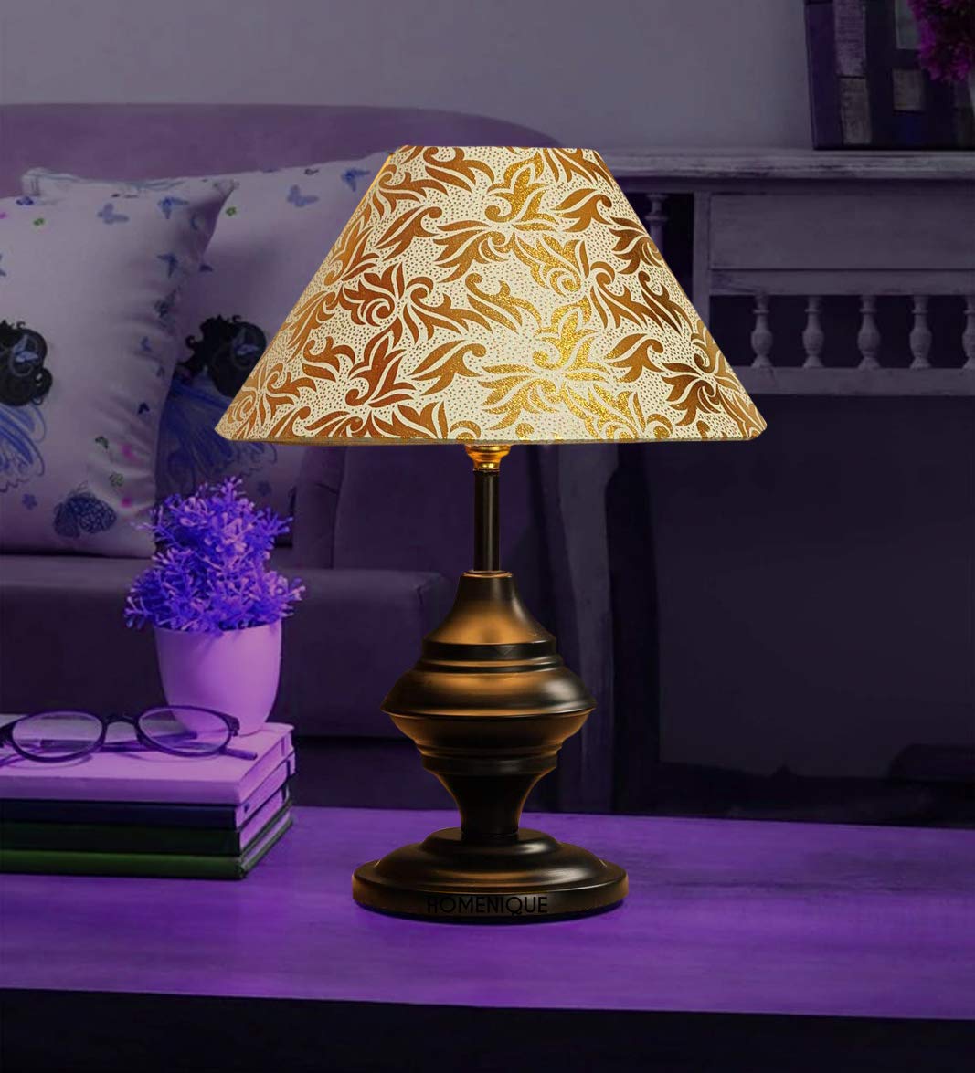 BIG lamp shade Antique Flower leaf 【公式通販】