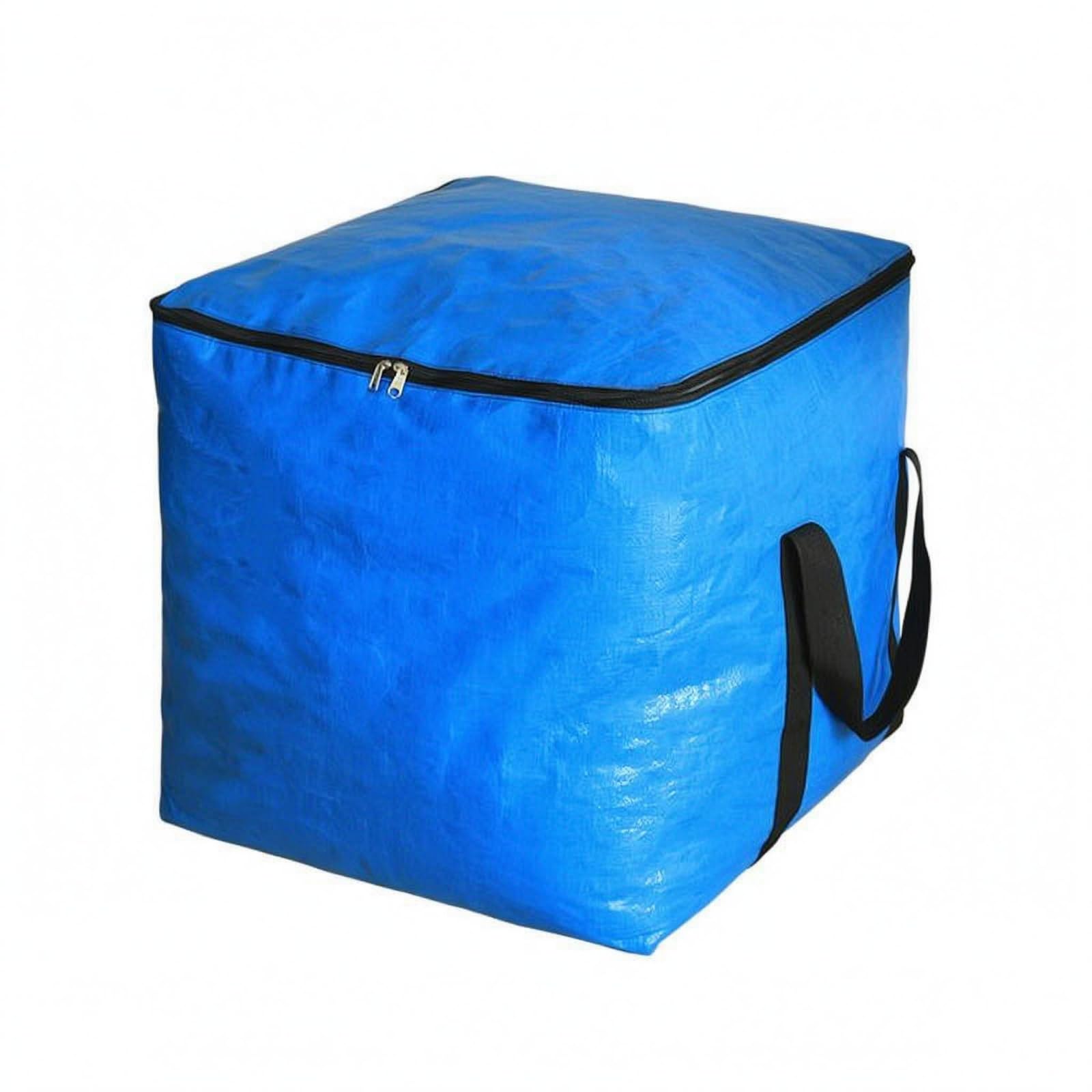 Waterproof Cube Storage Bag Moisture-Resistant Heavy Duty Storage Bag Woven Material, Blue, 125L | Home & Garden | Household Supplies & Cleaning | Home Organization | Storage Bags-picture-23