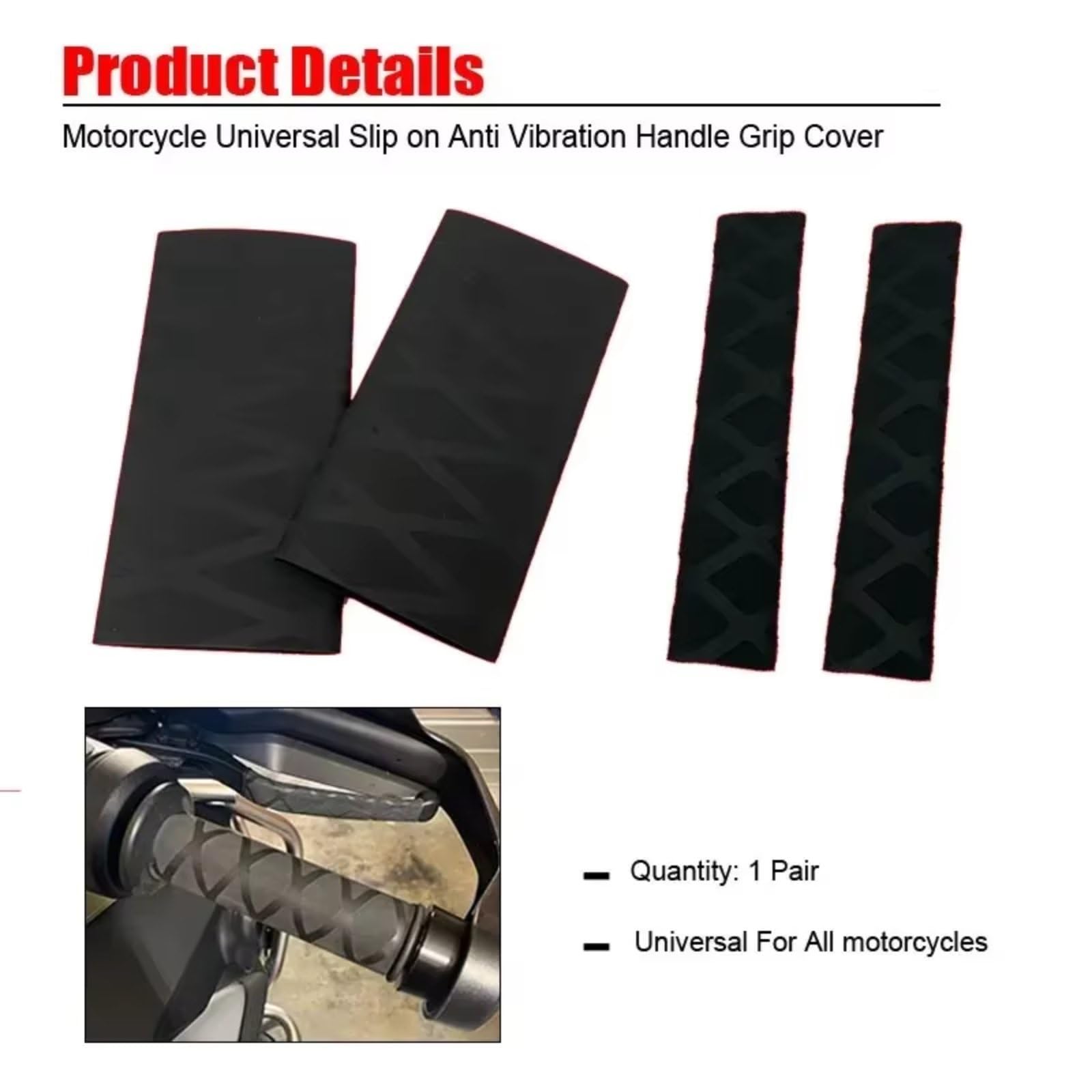 Fundas Agarre Manillar Motocicleta Vibración Para Para F750GS Empuñadura motocicleta | Fundas para manillar de motocicleta, fundas de agarre para manillar de espuma antivibración(Handlebar-Blue)