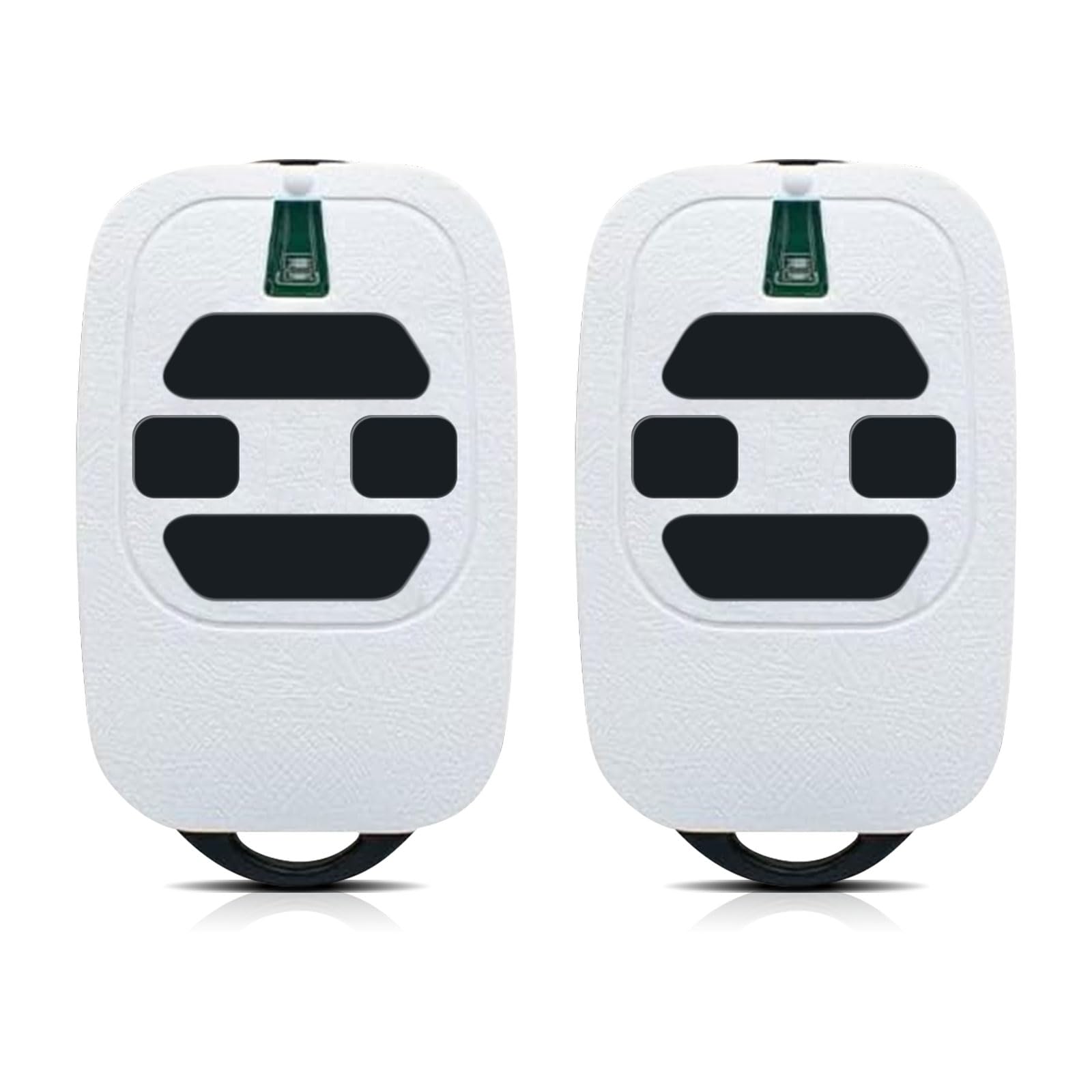 433.92mhz Garage Door Opener Remote Control Key Fob for Garage Door Gate DEA GTI4 (2), white
