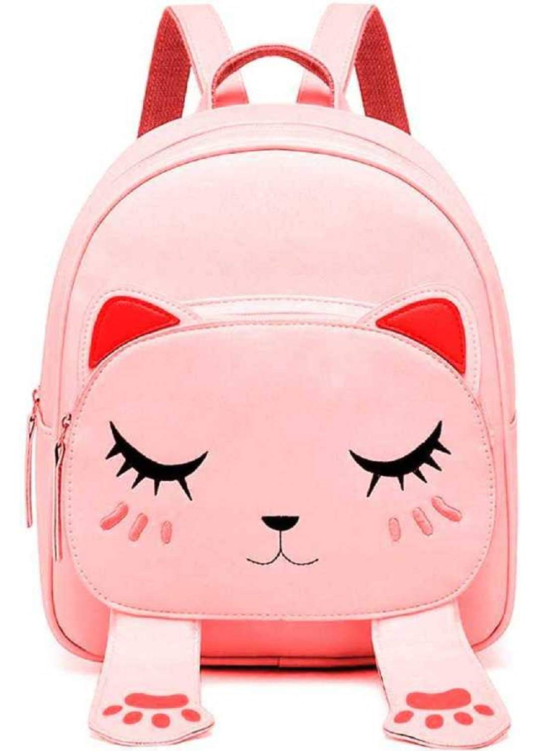 PU Leather Cute Small Cat Backpack for College Girls and Womens (Black) (B08WRMHV17) Amazon Price History, Amazon Price Tracker