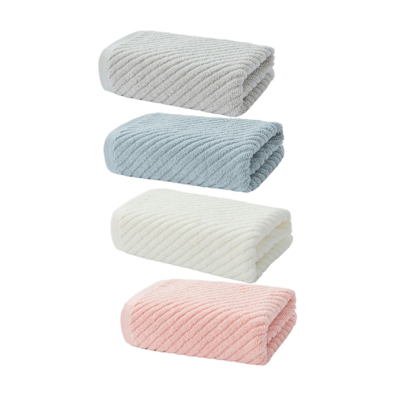 Toallas de algodón egipcio Beavorty flexibles y duraderas para una limpieza suave