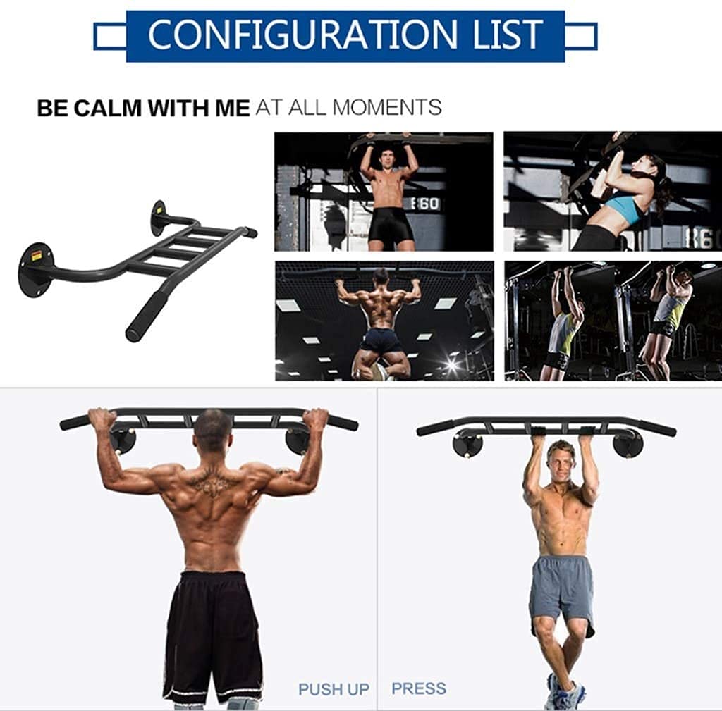 Barre Pull-up Pull-up sulla Parete Fitness Multi-Posizione Installazione della Parete profondità Completa Telaio di Allenamento Completo Singola Barra parallela Pull-up for la casa