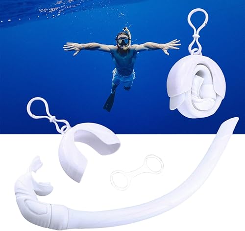 Miniatura 6 de Tubo de esnórquel  Boquilla ergonómica plegable, suministro de oxígeno de alta estabilidad con estuche de almacenamiento compacto, tubo de