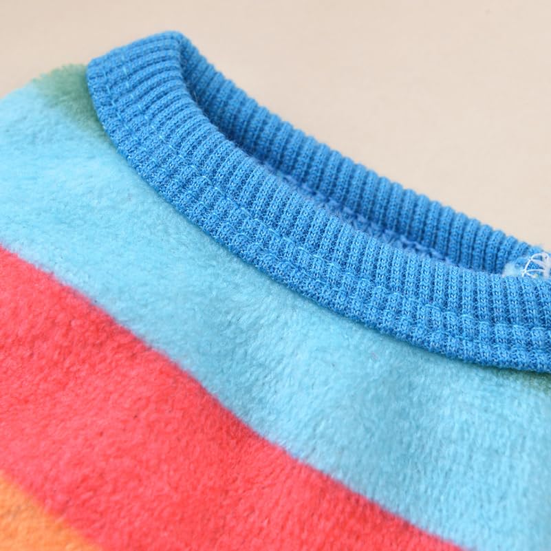 iplusmile Flanell Hundepullover: Warme Ärmellos Pullover für Kätzchen und Welpen - XS Cartoon-Stickerei Weicher Hunde Sweater Mantel 30 cm Brustumfang 20 cm Länge