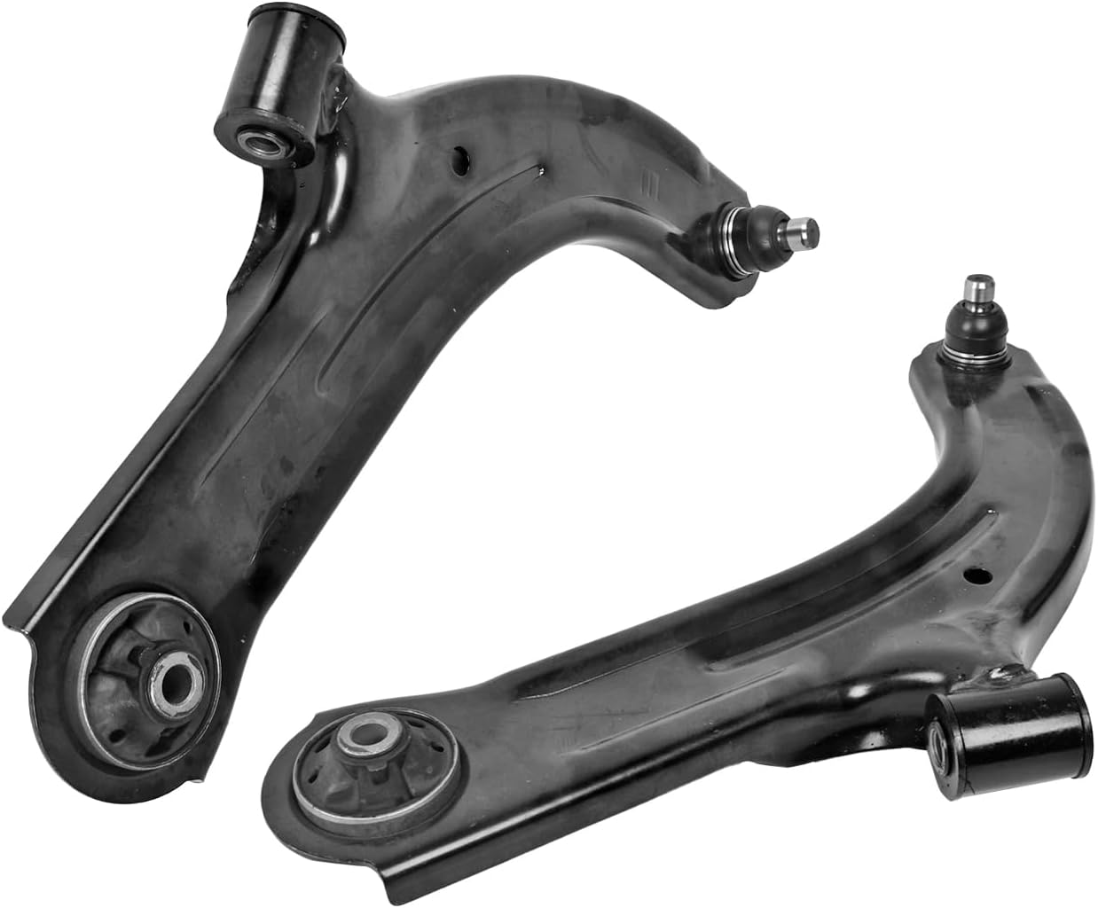 2pc 1* K620566 +1* K620567 Front Lower Control Arm with Ball Joint 2007 2008 2009 2010 2011 2012 for Nissan Cube Versa