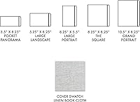 Vista 6 de Handbook Journal Co. - Cuaderno de bocetos de acuarela para artistas, cuadrado de 8.25 x 8.25 pulgadas (paquete de 2), 95 libras/200 GSM, tapa dura