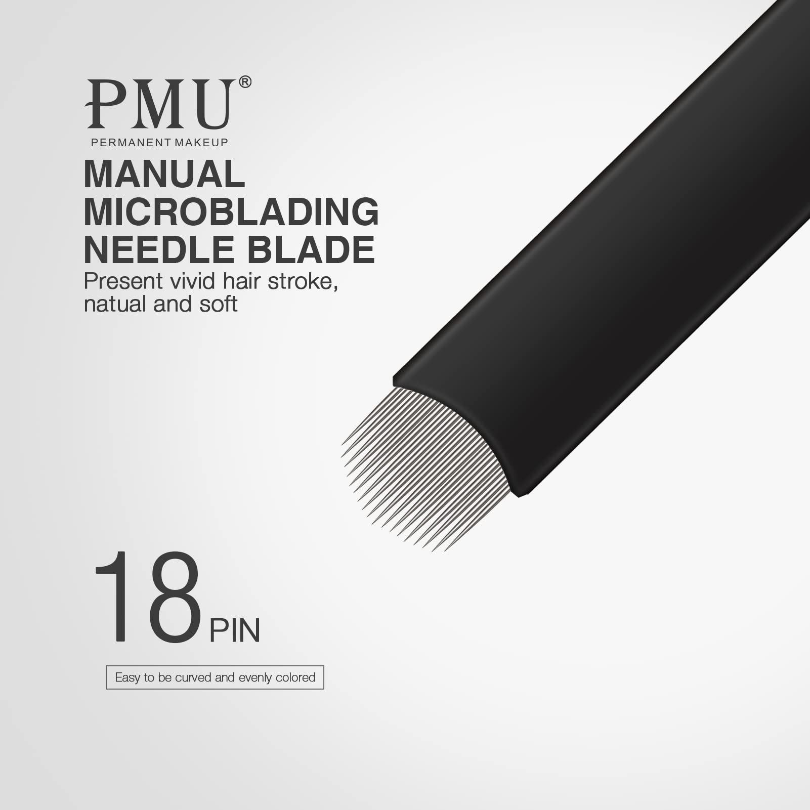 30pcs Disposable U18 Microblading Needles for Semipermanent Makeup Manual Tattoo Eyebrow