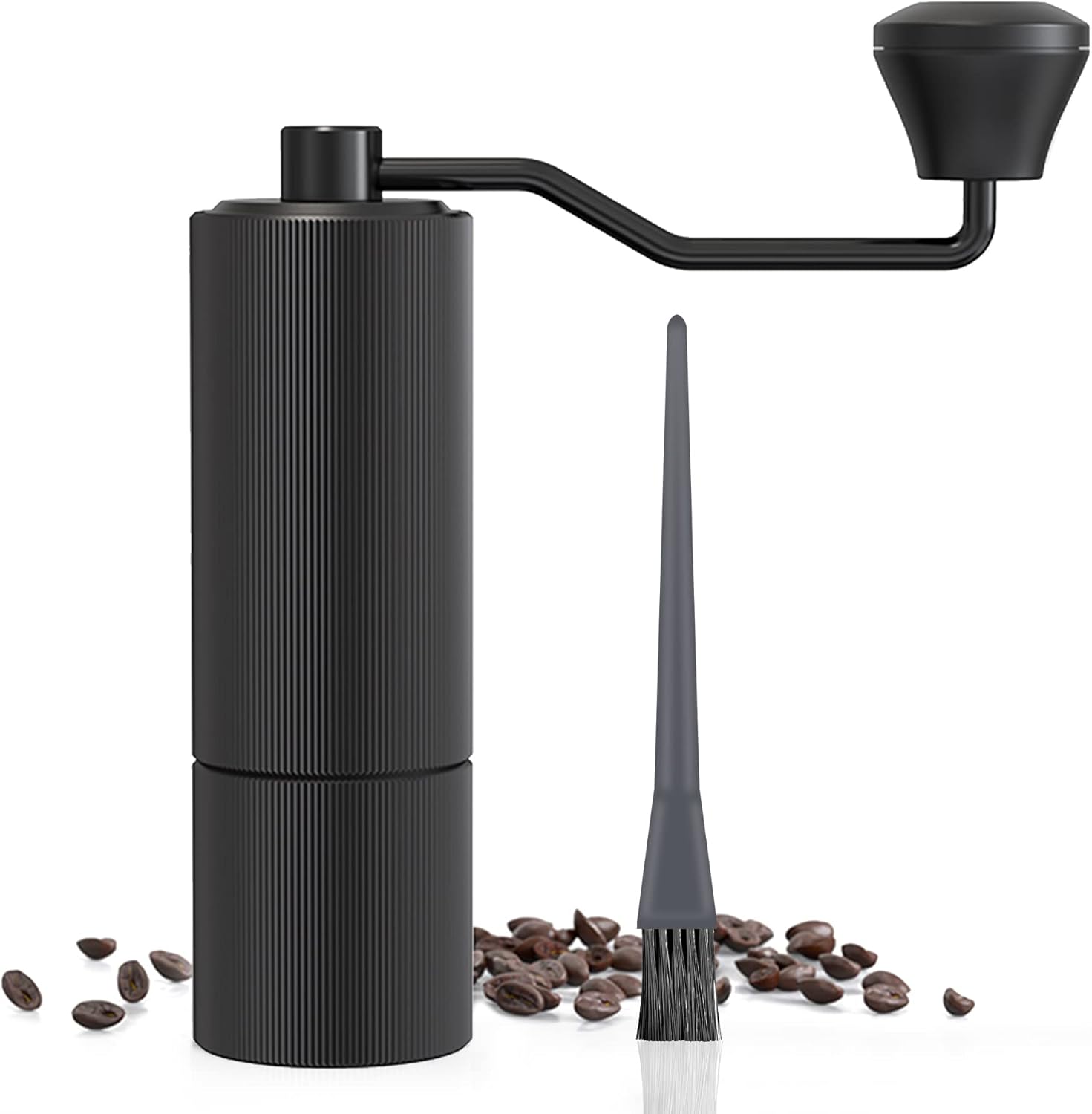 Manual Coffee Grinder, Stainless Steel Conical Burr Coffee Grinder