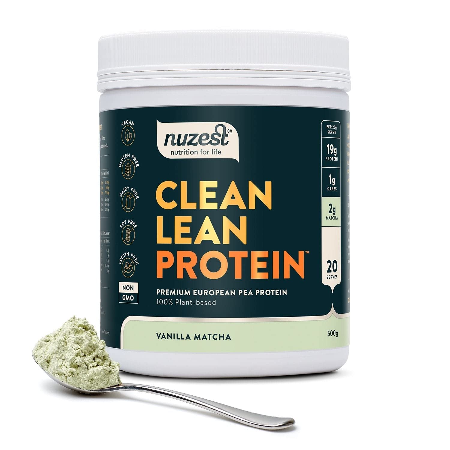 Nuzest Clean Lean Protein Vanilla Matcha 500g