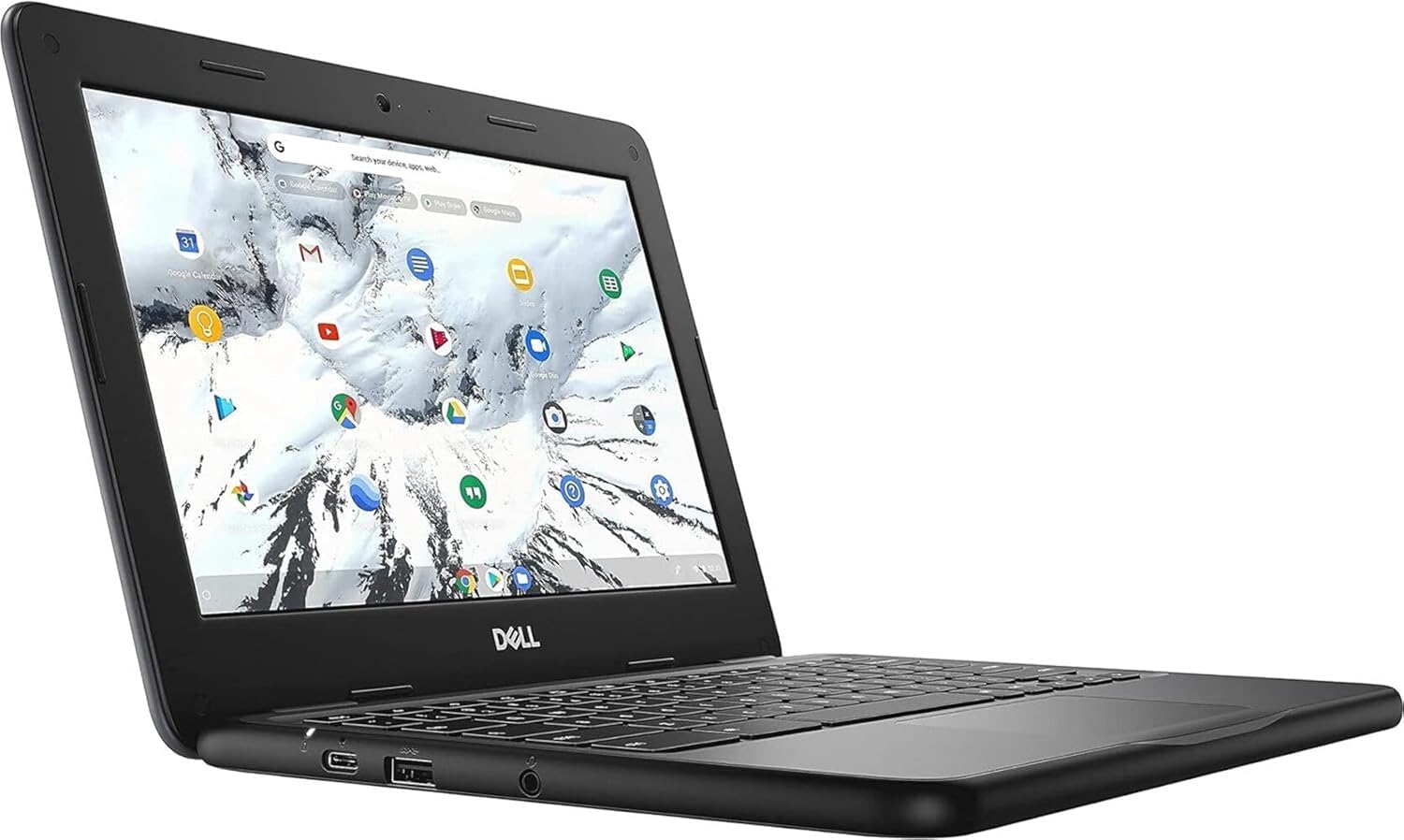 De.ll 3100 Intel Celeron N4020 1.1GHz 4GB 32GB Webcam 11.6 Touchscreen Chromebook Chrome OS VH5H8