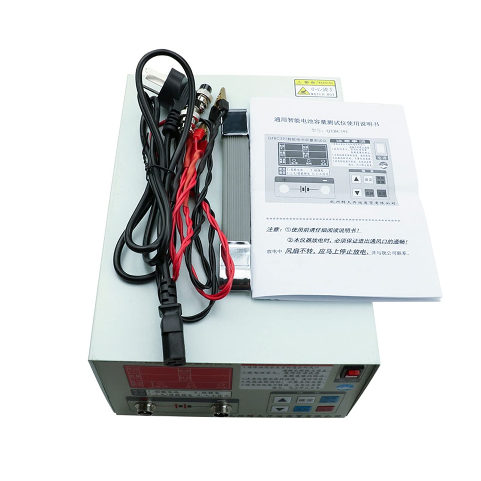 Comprobador de baterias de coche, Probador de capacidad de batería inteligente, descargador, batería de litio de hierro, máquina de prueba de batería de manganato de polímero de plomo y ácido, 12V 7